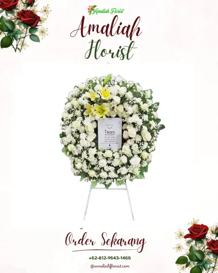 Krans Bunga Duka Karusen Janang